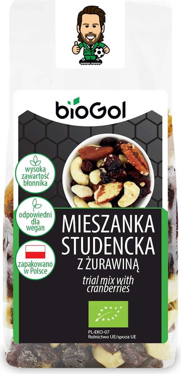 Studentenmischung mit Preiselbeeren BIO 150 g - BIOGOL Pääkuva