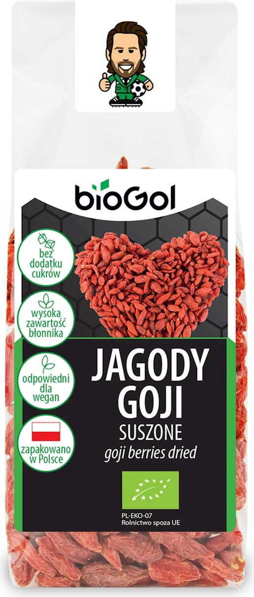 Getrocknete Goji-Beeren BIO 100 g - BIOGOL Pääkuva