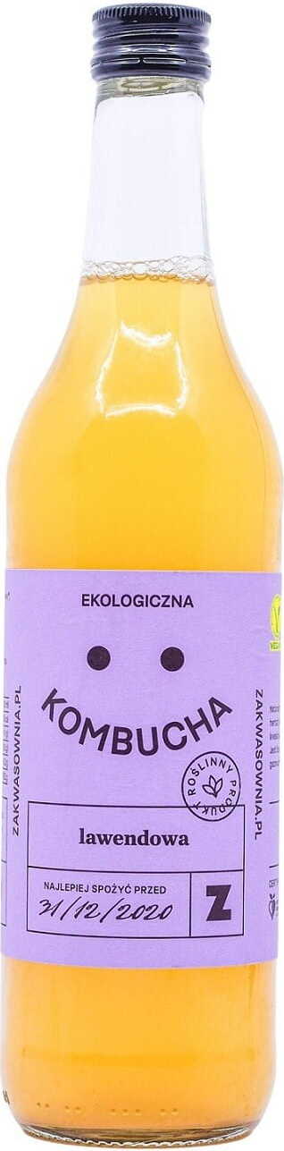 Glutenfreier Lavendel Kombucha BIO 500 ml - BESTELLUNG