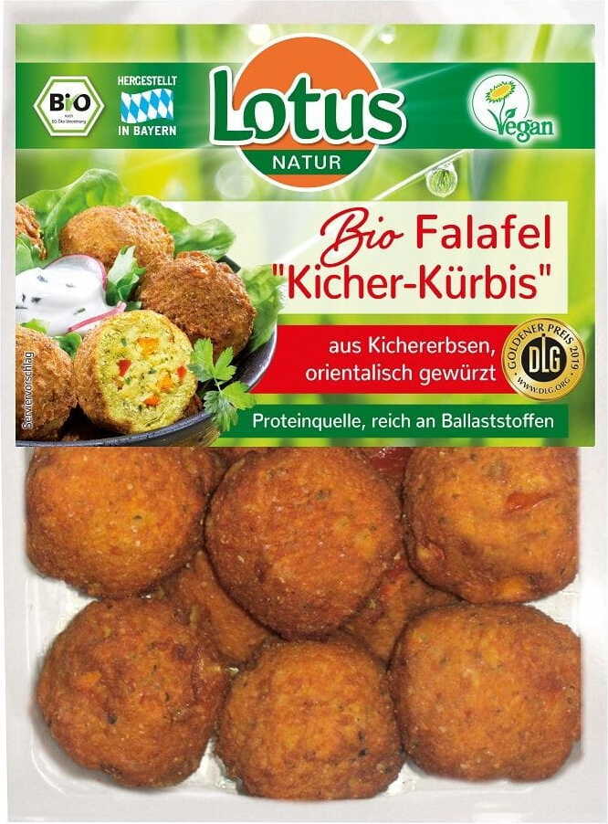 BIO Kürbis Falafel 220 g - LOTUS