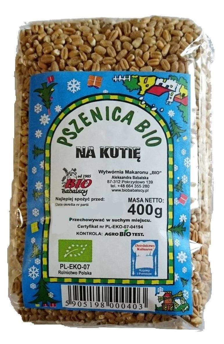 Weizen für kutia BIO 400 g - BABALSCY