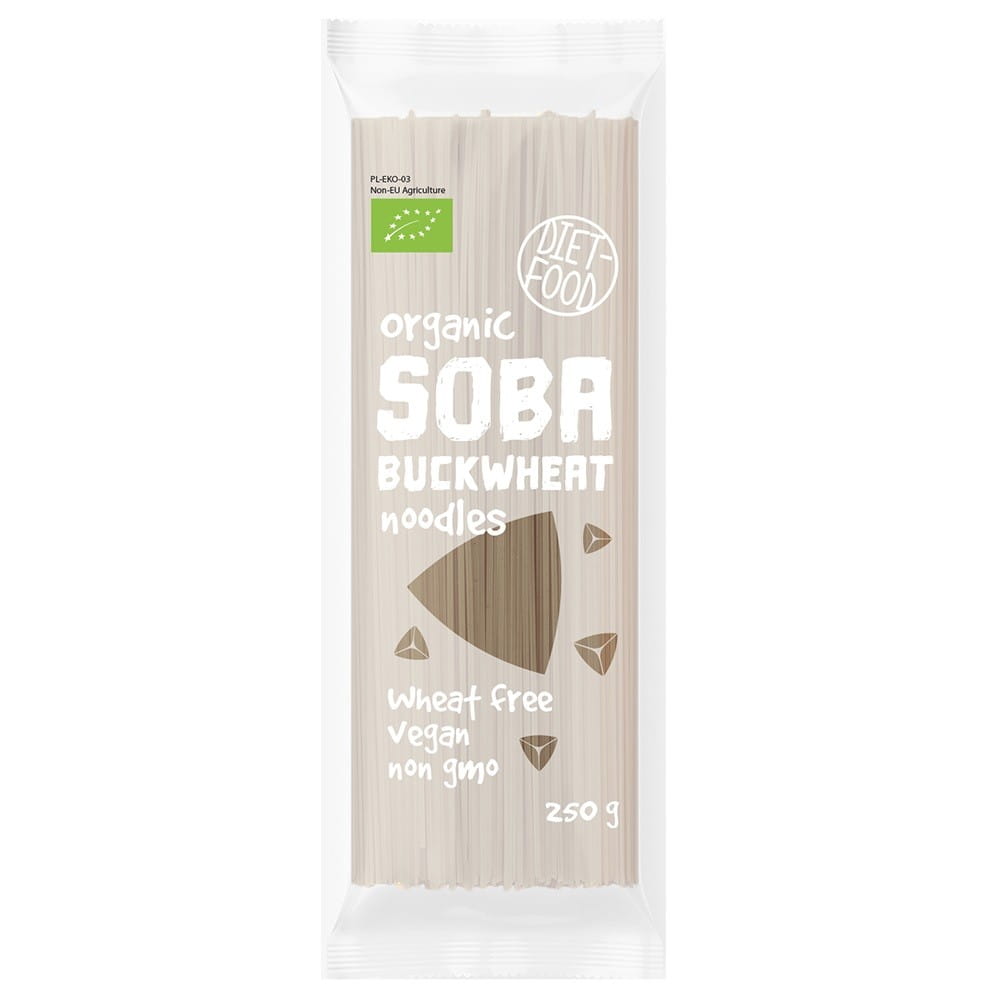 Glutenfreie Buchweizen-Soba-Nudeln BIO 250 g DIÄT - LEBENSMITTEL Hauptbild