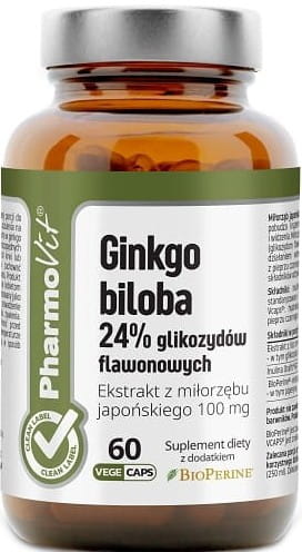 Japanischer Ginkgo 60 Kapseln 1998 g - PHARMOVIT