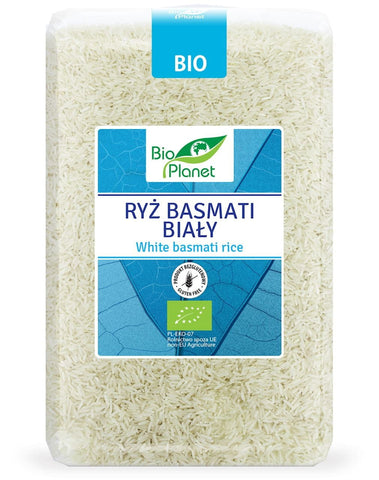 Glutenfreier weißer Basmatireis BIO 2 kg - BIO PLANET