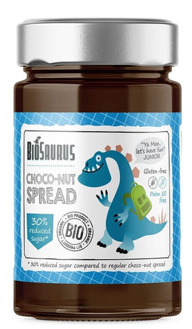 Nuss- und Kakaocreme BIOSAURUS glutenfrei BIO 200 g BIOSAURUS