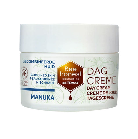 Gesichtscreme mit Manuka-Honig-Mischhaut für den Tag Öko 50 ml - BEE HONEST