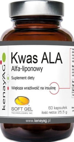 Alpha-Liponsäure Ala 100mg 60 Kapseln KENAY