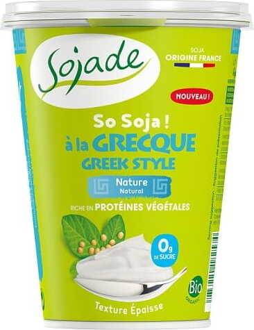 Natürliches Sojabohnenprodukt griechischer Art glutenfrei BIO 400 g - SOJADE Hover Image