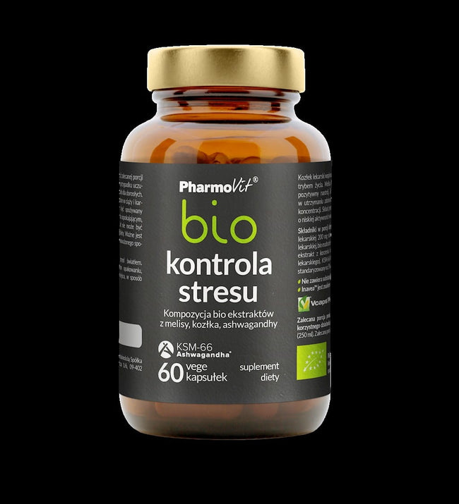 Anti-Stress-Kapseln BIO 60 Stück (33 g) - PHARMOVIT Hover Image