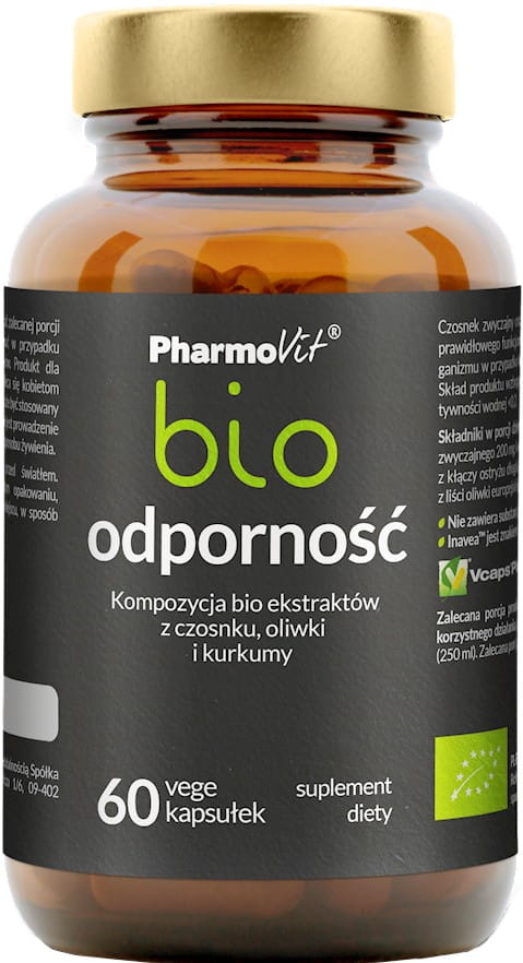 Kapseln für Immunität BIO 60 Stück (33 g) - PHARMOVIT