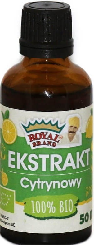 Zitronenextrakt BIO 50 ml - ROYAL BRAND Hover Image