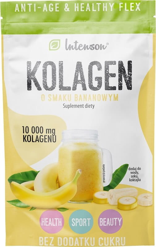 Collagen 10000 MG in Bananengeschmack 11 g INTENSON