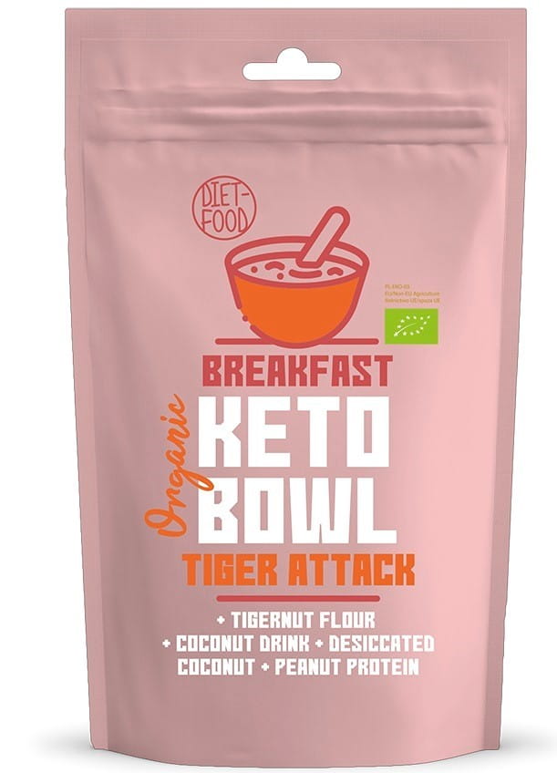 Keto Bowl Tiger Attack BIO 200 g - DIÄTISCHE LEBENSMITTEL Main image