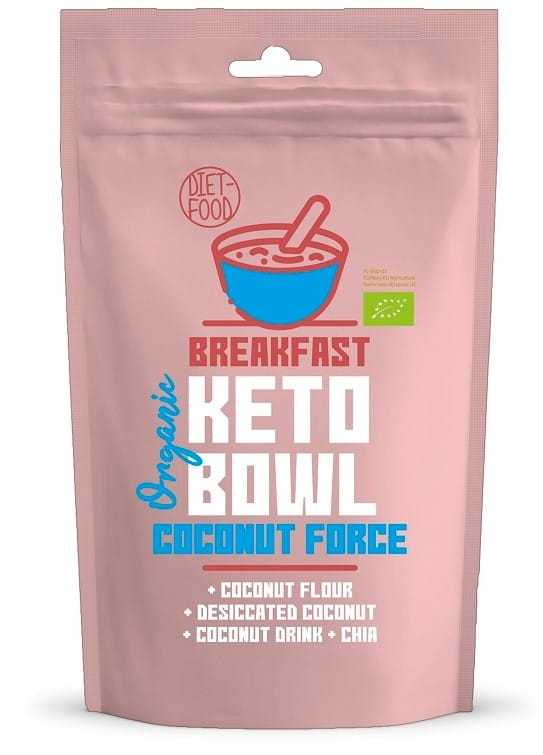 Keto Schale Coconut Force BIO 200 g DIÄT FOOD Hover Image