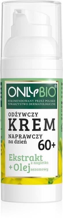 Nährende Gesichtscreme von ONLY BIO mit Calendula-Extrakt und Bio-Öl, 50 ml für reparierende Hautpflege, natürlich und nachhaltig.