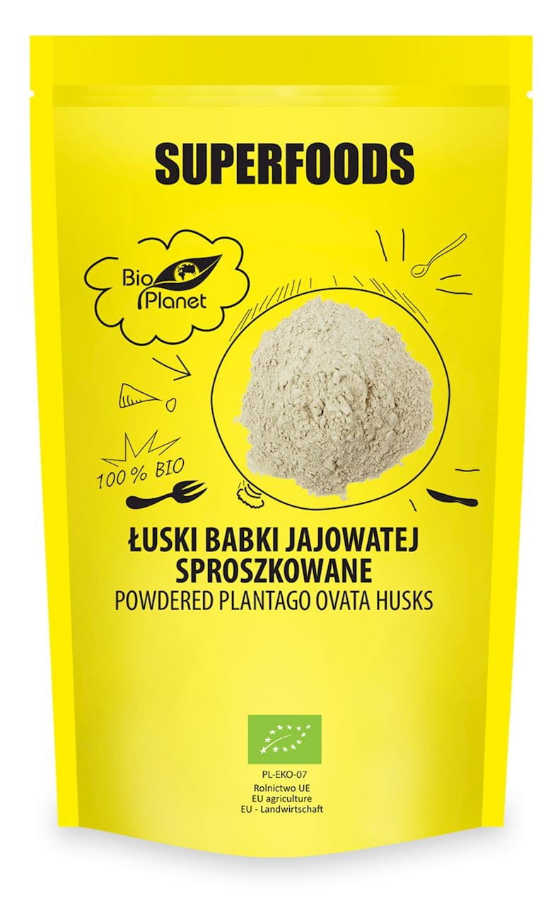 Gemahlene Kochbananenschalen Bio von BIO PLANET, 150 g, getrocknet und fein gemahlen, für gesunde Koch- und Backrezepte