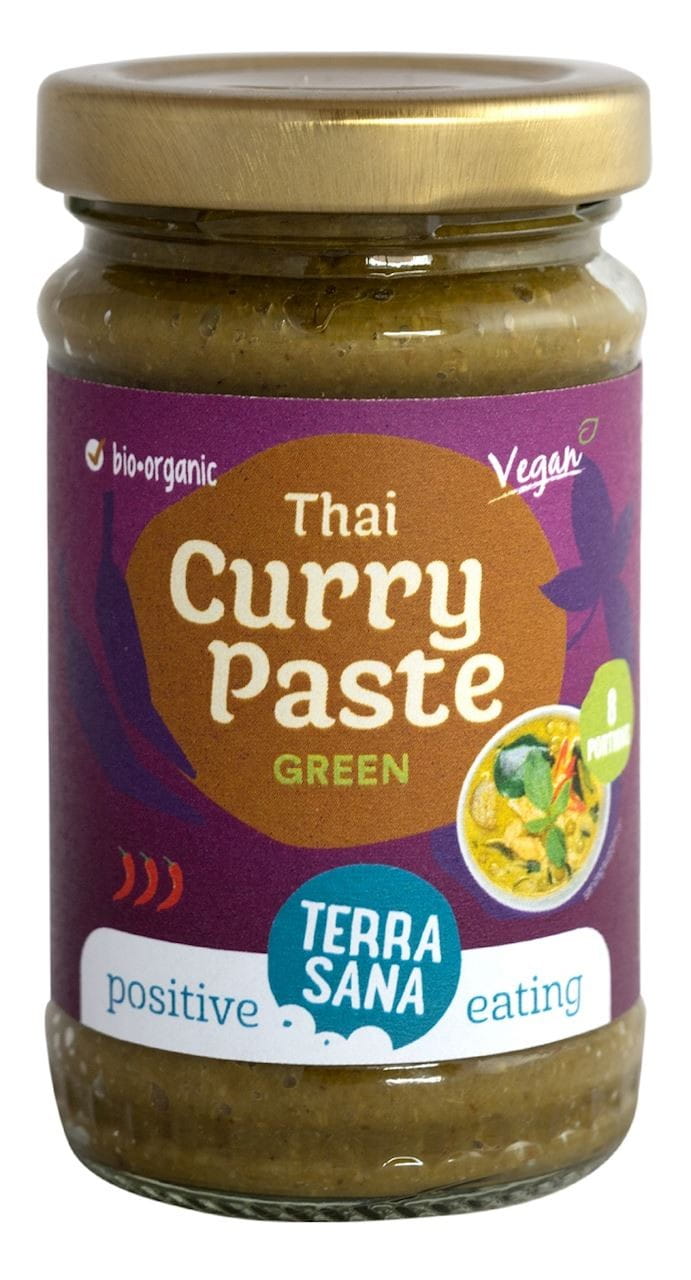 Grüne Currypaste BIO 120 g - TERRASANA Hauptbild