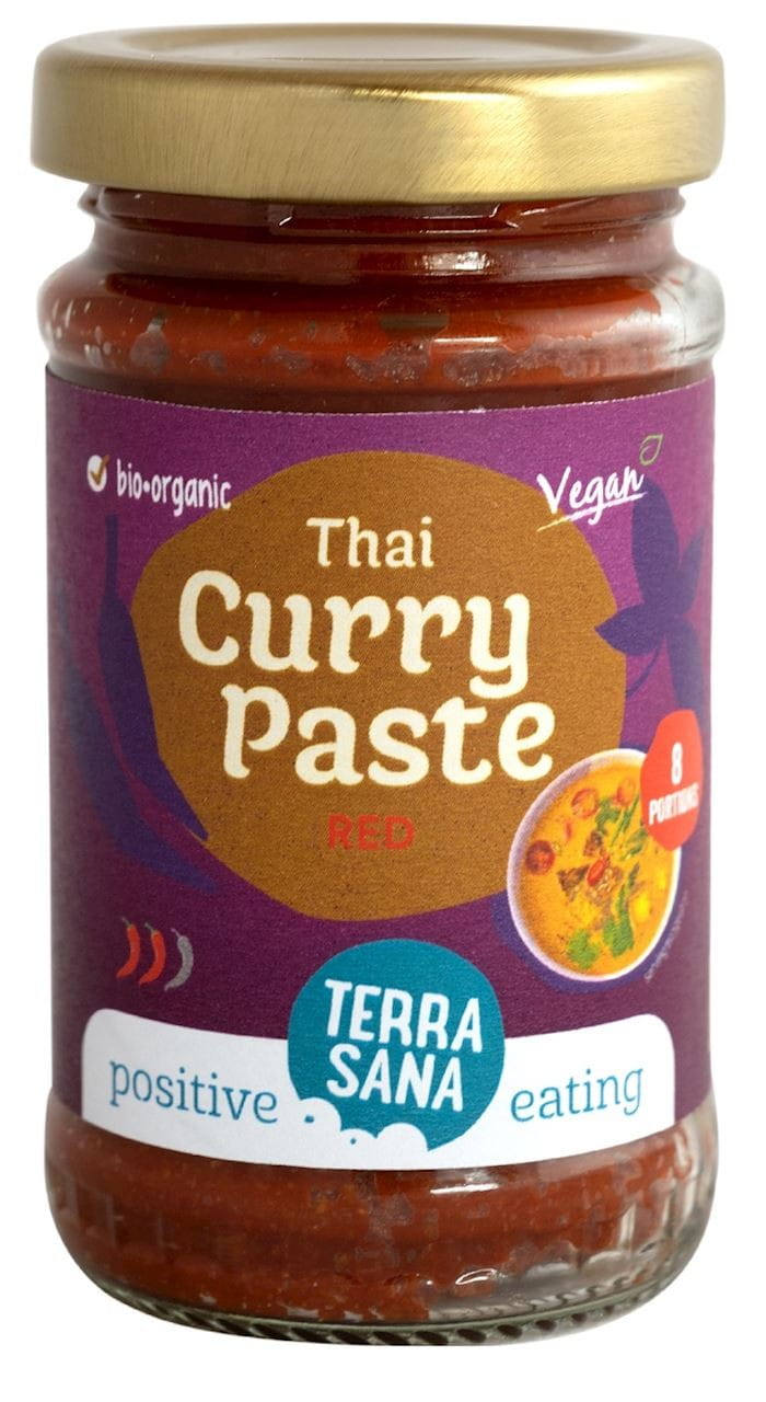 Rote Currypaste BIO 120 g - TERRASANA Hauptbild