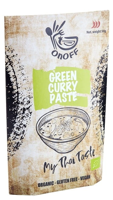 Grüne Currypaste glutenfrei BIO 50 g (Beutel) - ONOFF SPICES