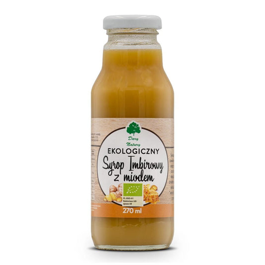 Ingwersirup mit Honig BIO 270 ml - GESCHENKE DER NATUR
