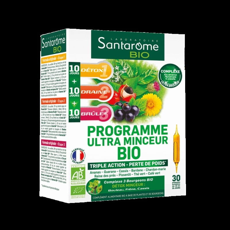BIO Schlankheitsformel in Ampullen (30 x 10 ml) 300 ml - SANTAROME