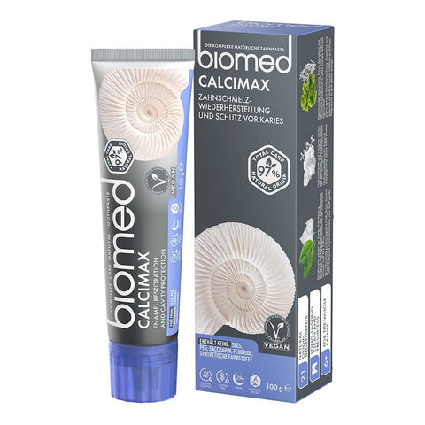 Calcimax Zahnpasta ohne Fluorid 100 g - BIOMED
