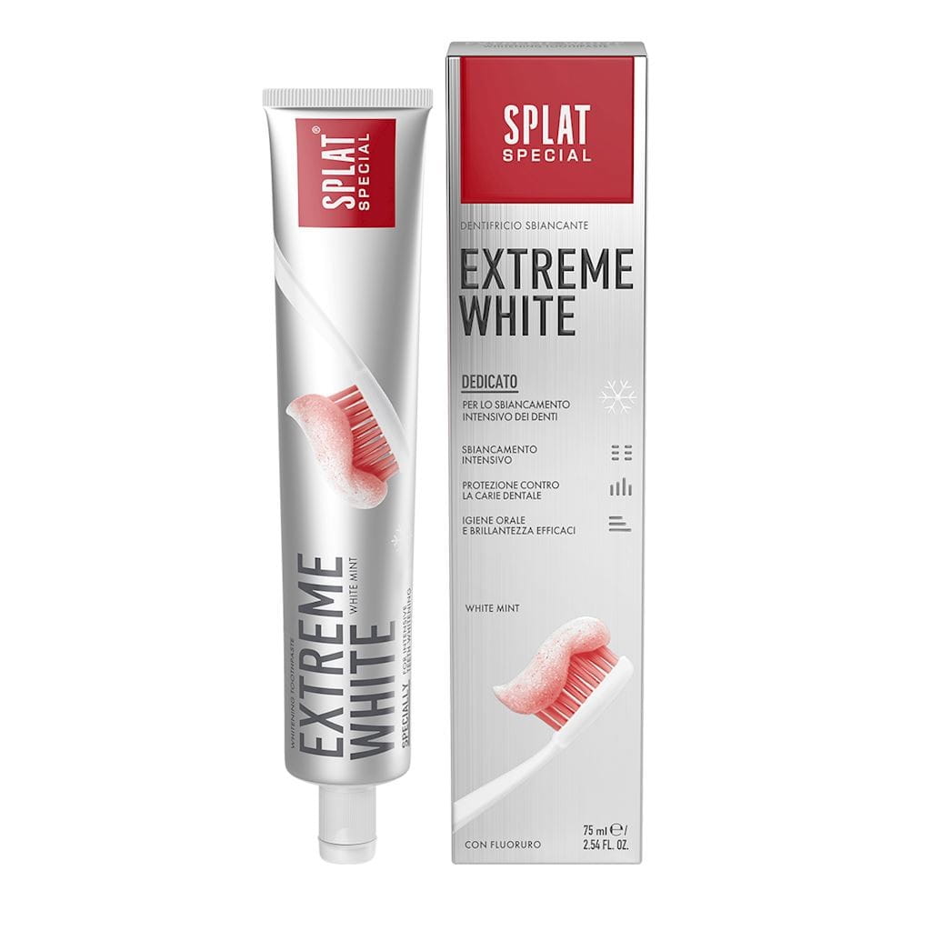 Extrem weiße Zahnpasta mit Fluorid 75 ml - SPLAT