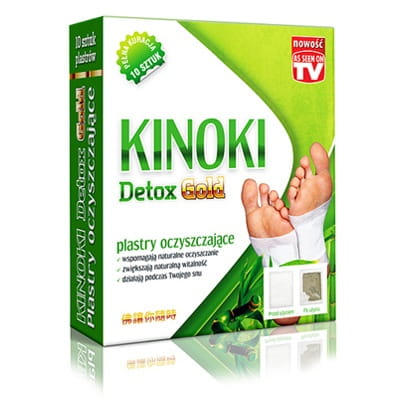 Detox Gold Kinoki Reinigungspflaster 10 Stück / Packung AURA HERBALS Hover Image