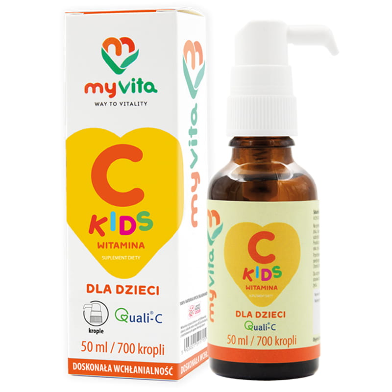 Vitamin C Kinder quali - C Tropfen 50 ml MYVITA Hauptbild