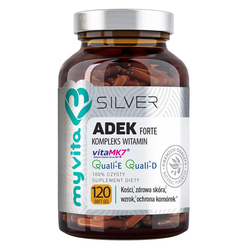 Vitamin A + D3 + E + K MK - 7.120 MYVITA SILVER Kapseln Hauptbild
