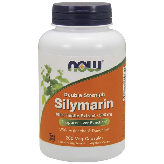 Silymarin Silymarin aus Mariendistel Löwenzahnwurzel Löwenzahnartischocke 200 Kapseln NOW FOODS