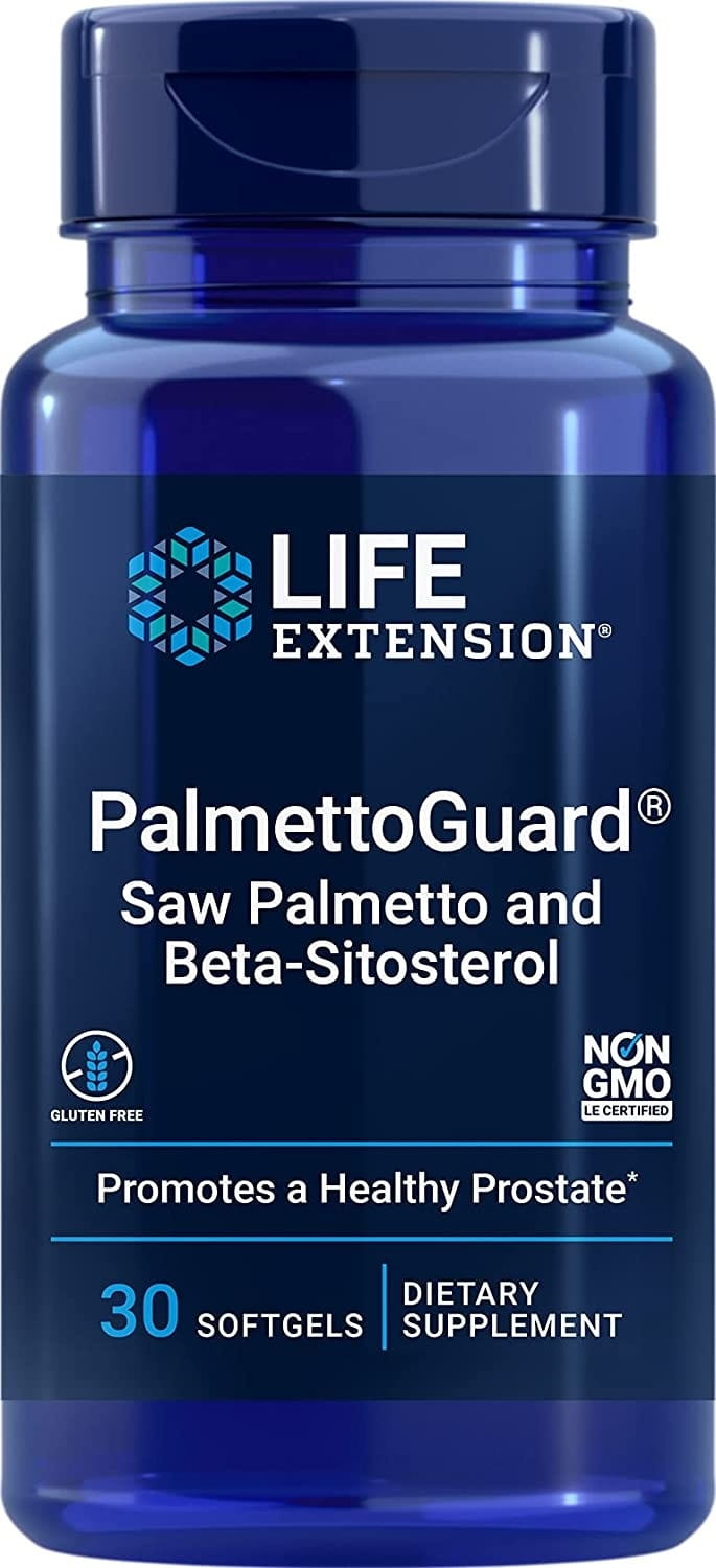 Palmettoguard Sägepalme mit Beta-Sitosterin 30 Kapseln LEBENSVERLÄNGERUNG Κύρια εικόνα προϊόντος