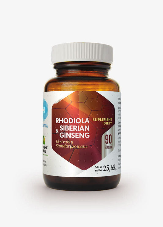 Hepatica Rhodiola und Sibirischer Ginseng Heilkapseln, 90 Stück, Nahrungsergänzungsmittel in Packung