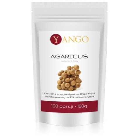 Agaricus-Extrakt 40 % Polysaccharide 100 g YANGO