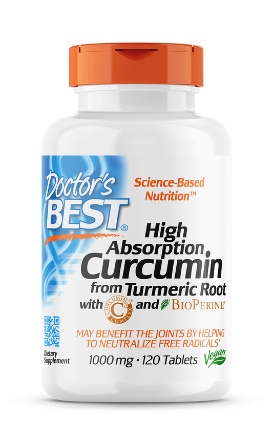 Curcumin C3-Komplex mit Bioperin 120 Tabletten DOCTOR'S BEST