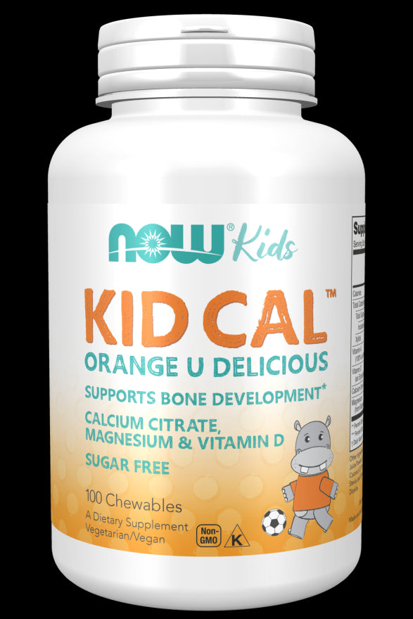 Kid Cal Vitamine und Mineralstoffe für Kinder 100 Tabletten NOW FOODS Hover Image