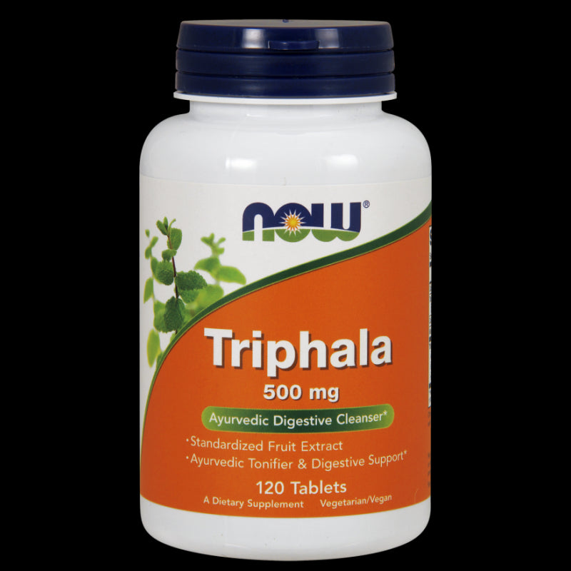 Triphala Fruits 500 MG 120 Tabletten JETZT LEBENSMITTEL