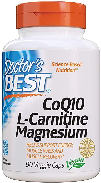 Coenzym Q10, Lcarnitin und Magnesium 90 Kapseln von DOCTOR'S BEST