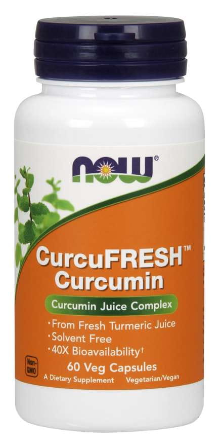 Curcufresh Curcumin 60 Kapseln NOW FOODS Hover Image