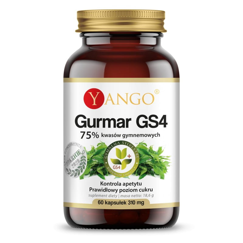 Gurmar gs4 75 % Gymneminsäure 60 Yango-Kapseln Hauptbild