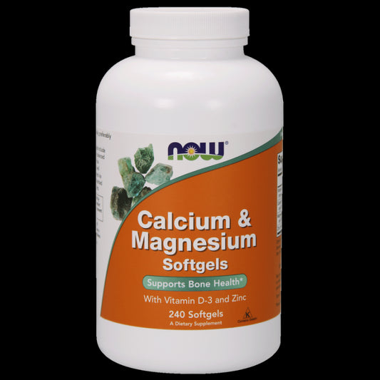 Calcium Magnesium Vitamin D3 240 Kapseln NOW FOODS