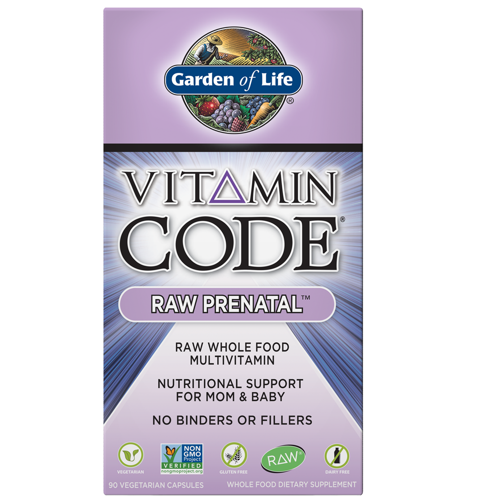 Vitamincode roh pränatal 90 Kapseln GARDEN OF LIFE