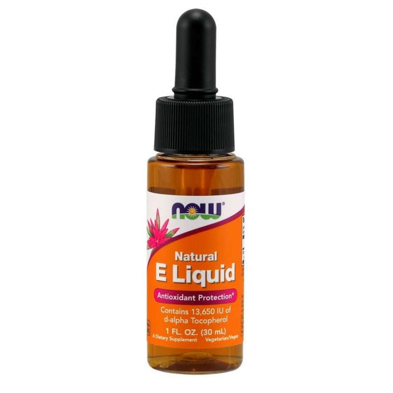 Natürliches Vitamin E 30 ml NOW FOODS