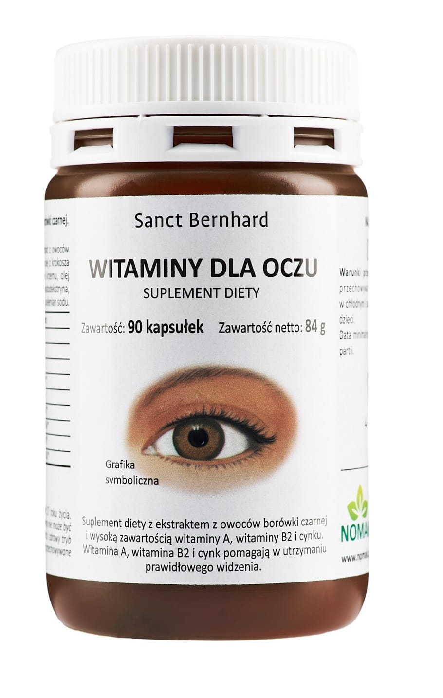 Vitamine für die Augen 90 Kapseln KRAUTERHAUS SANCT BERNHARD