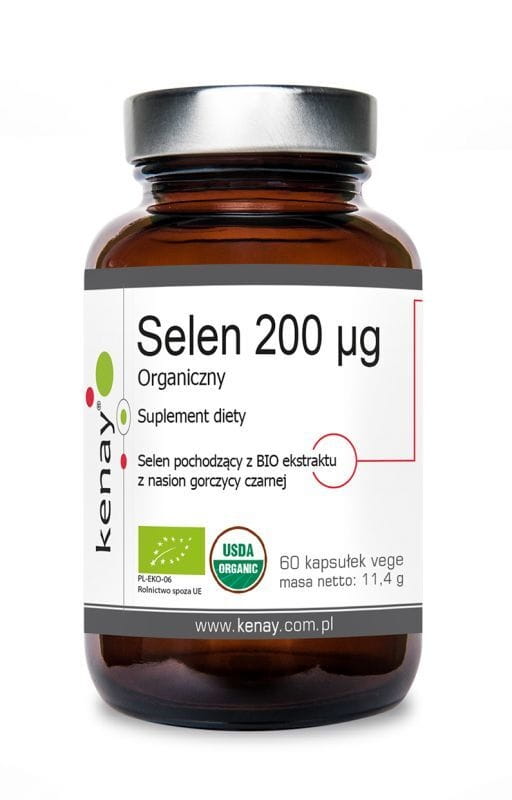 BIO Selen 200 mcg 60 KENAY-Kapseln Fő kép