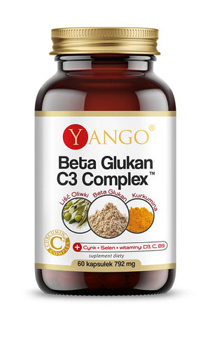 Beta-Glucan C3-Komplex 60 Kapseln YANGO