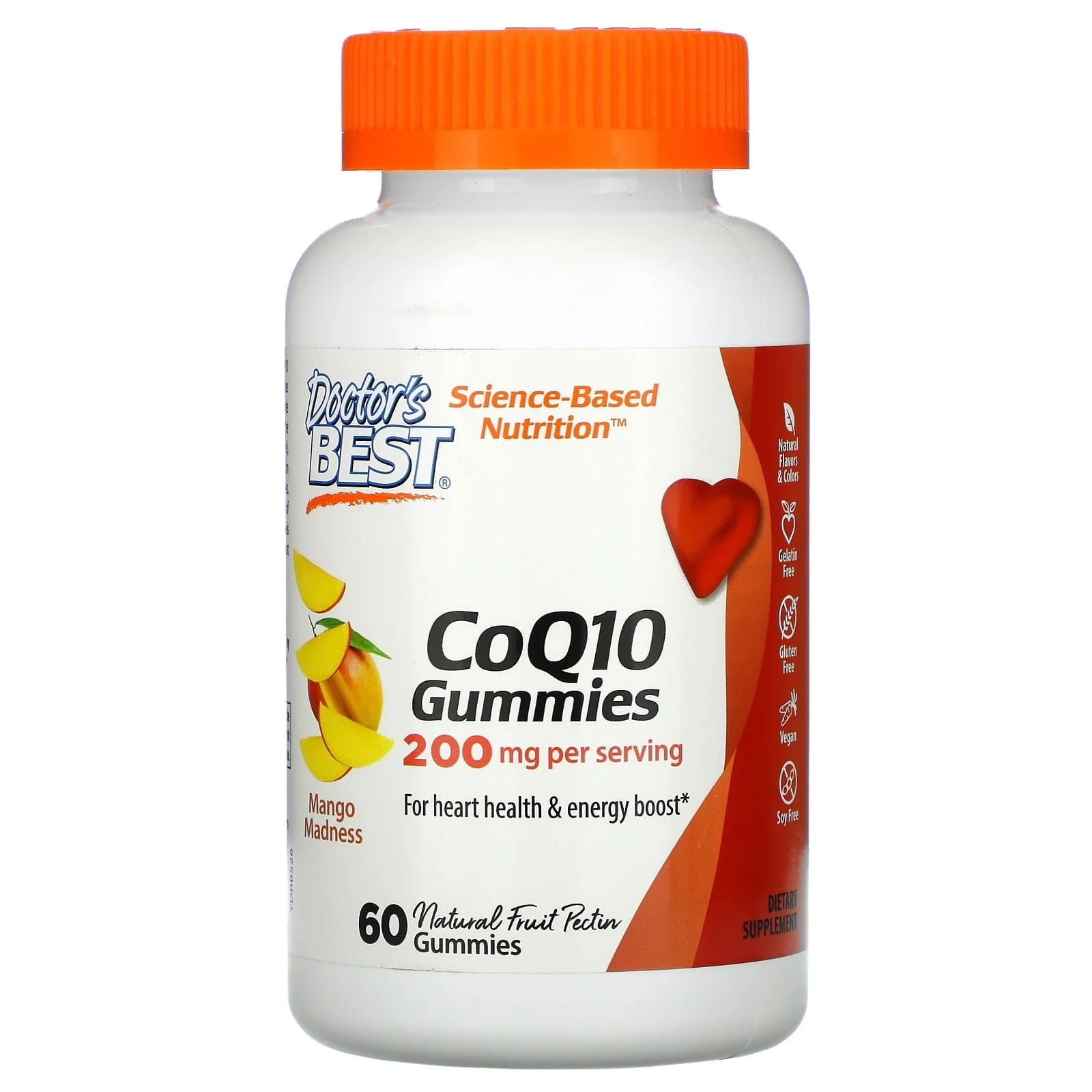 COQ10 Gummibärchen Coenzym Q10 100 MG 60 DOCTOR'S BEST