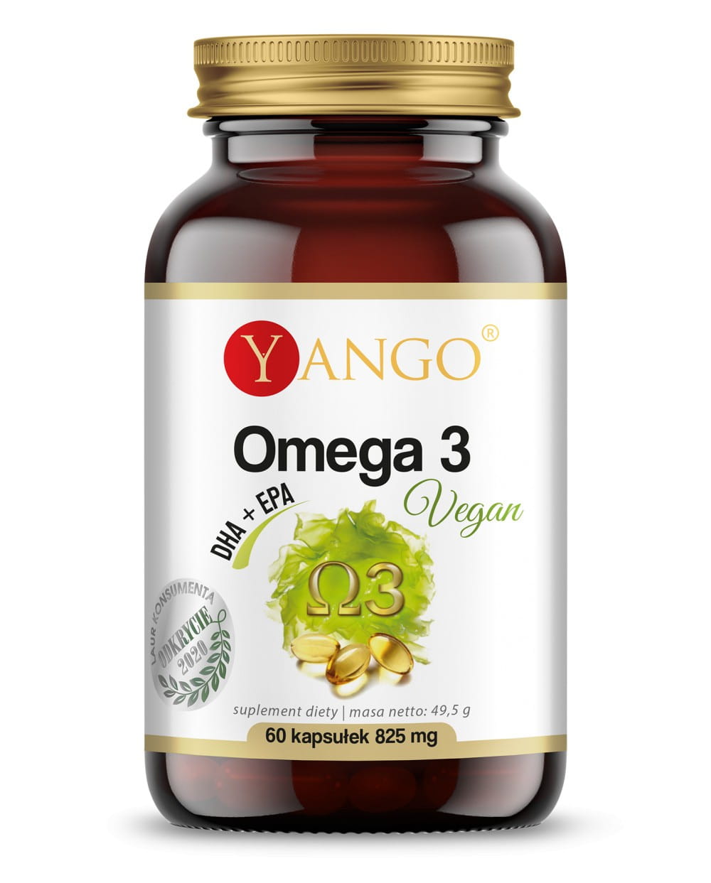 OMEGA 3 vegan 60 Kapseln YAGO