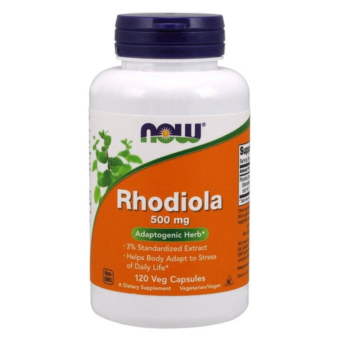 Rhodiola rosea Rhodiola rosea 500 MG 120 Kapseln NOW FOODS