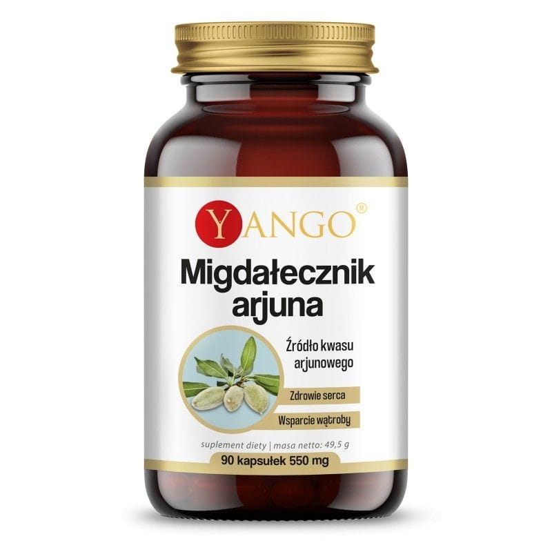 Arjuna-Mandeln 90 Kapseln YANGO Imagem principal do produto